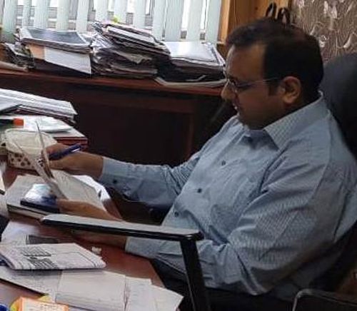 Commissioner Secy Forests reviews status of land diversion cases for USBRL project