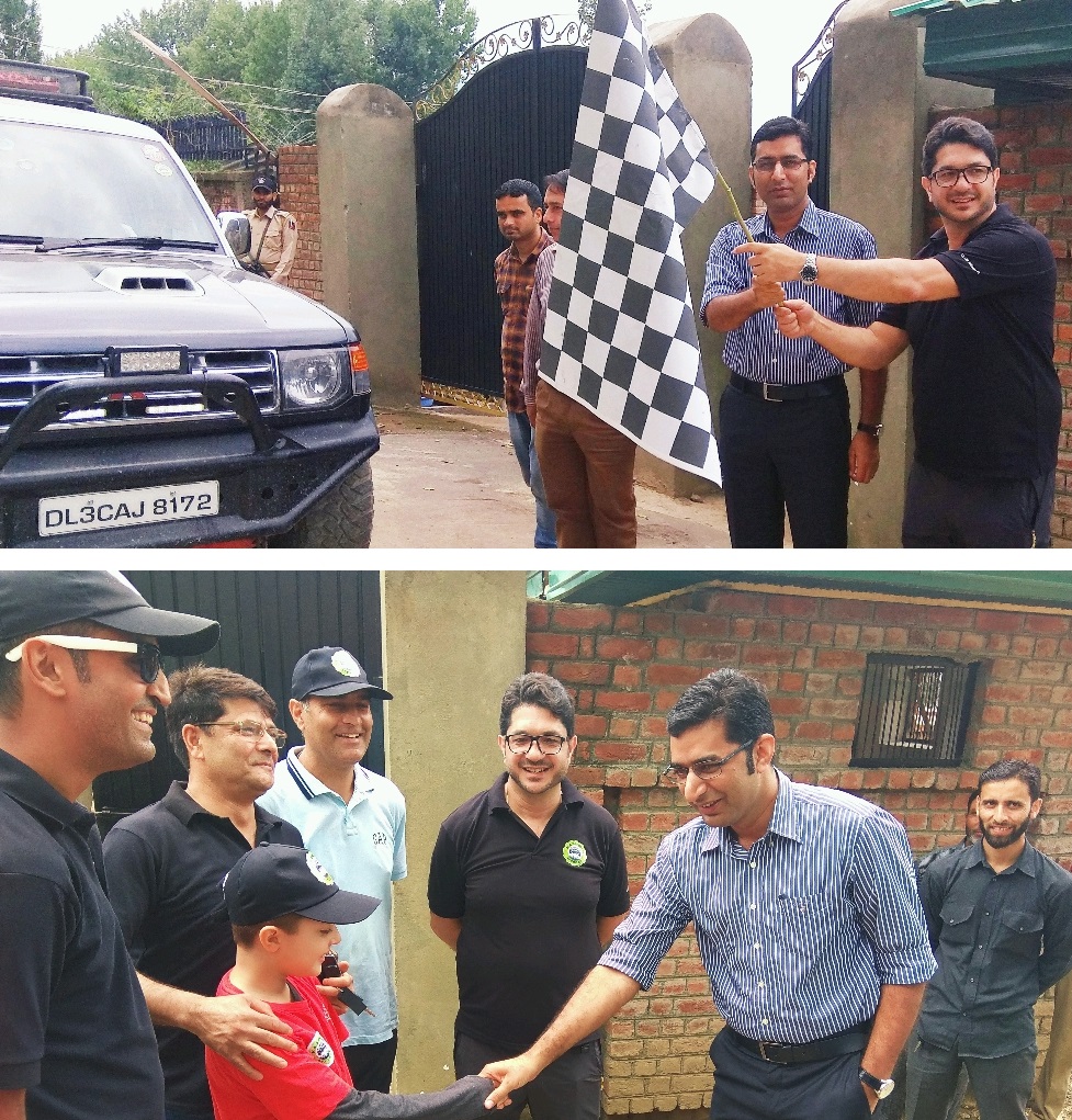 DDC Bandipora flags-off car rally