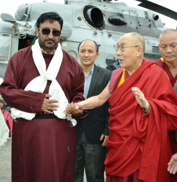 Dalai Lama arrives in Zanskar
