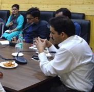 Director Information interacts with media owners, editors, journalists