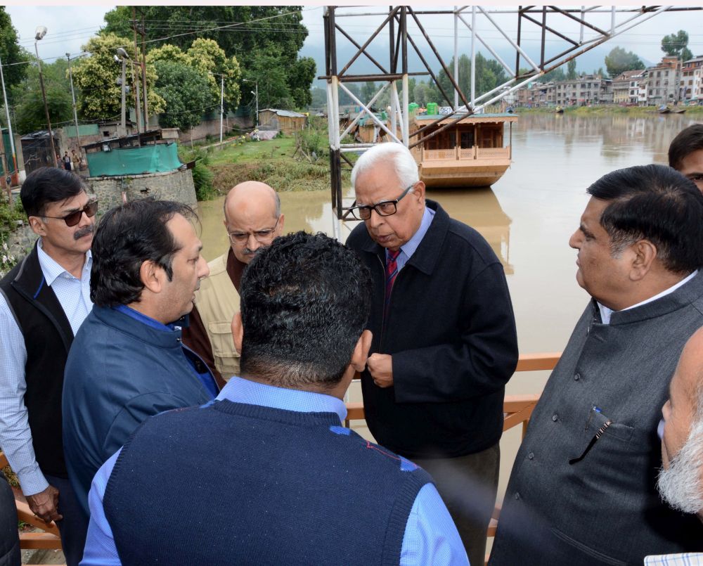 Governor visits flood-prone areas and relief centres