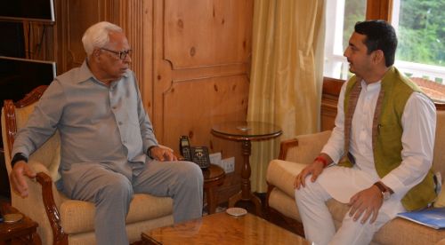 MLA Ramnagar meets Governor