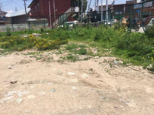 Shopian town hall Park lies in ruins; turned into dumping site