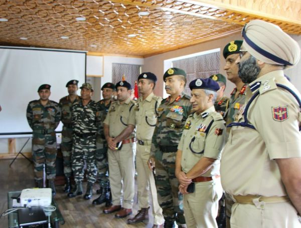 Security review meeting held at Kulgam