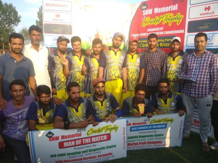 Shaheen Stars defeats PCC Tarzova by 7 runs