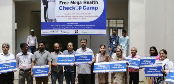 Three day medical cam held at Budgam