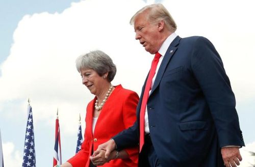 Trump asked me to sue EU over Brexit, says Theresa May