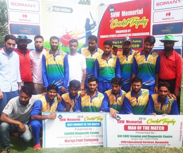 Hurra CC Goushbugh defend 78 run score against Spartan Strikers Magam