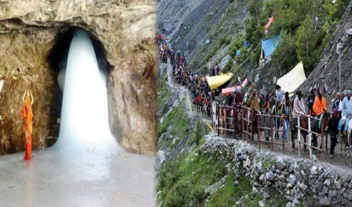 6,150 pilgrims pay obeisance at Amarnath cave
