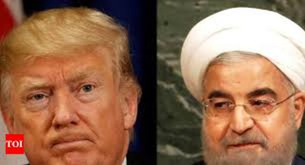 Trump warns Iran’s president Rouhani in all-caps tweet to stop threatening US