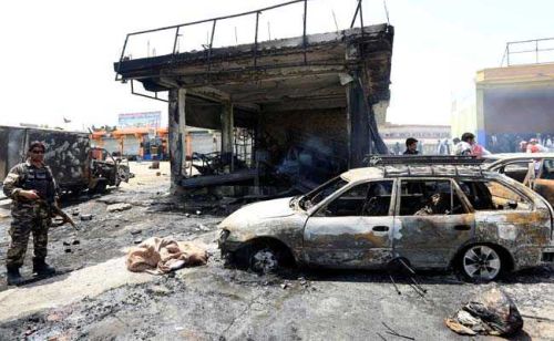 12 killed in suicide attack on Afghan security forces: Officials