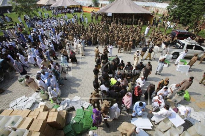 Pakistan set for historic election amid charges of army meddling