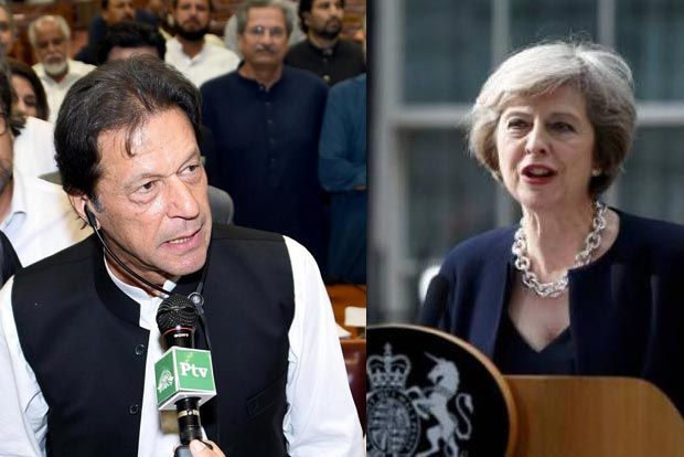 Imran Khan seeks British PM May’s help to combat money laundering