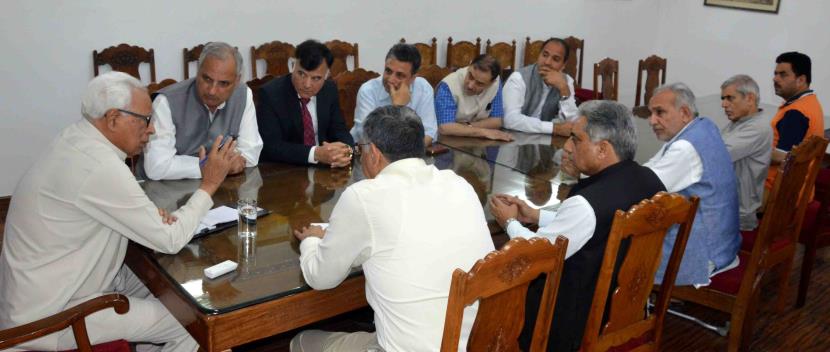 PDP delegation meets Governor over Article 35-A