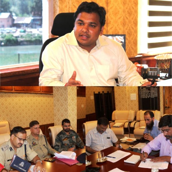 DM Ganderbal chairs DLSCC meeting