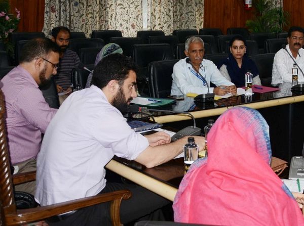 DC Srinagar chairs DTF meeting to review Measles Rubella campaign activities