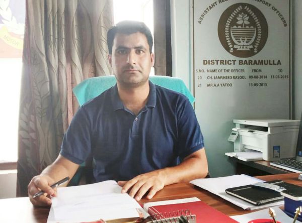 Dr Zubair assumes charge as ARTO Baramulla