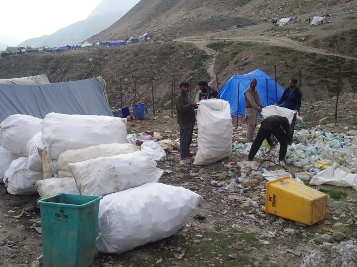 Governor reviews sanitation drive in the Yatra area