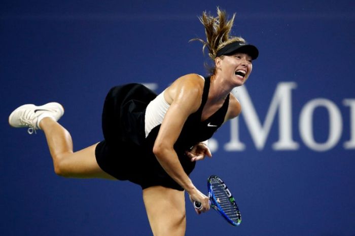 Maria Sharapova downs battling 39-year-old Schnyder at US Open