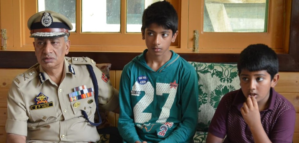 DGP visits slain Ashraf’s family at Pulwama