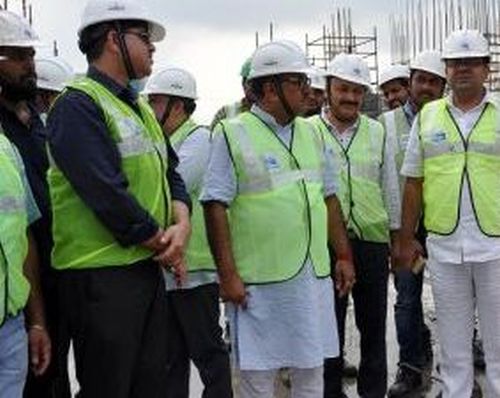 Speaker inspects progress on General Bus Stand modernization project