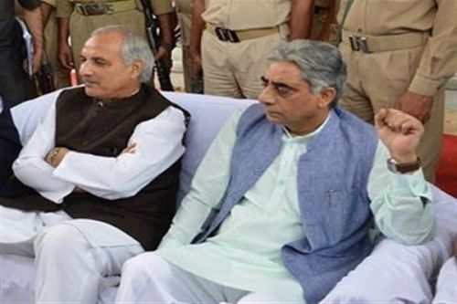 Veeri, Hanjura welcomed at PDP head office