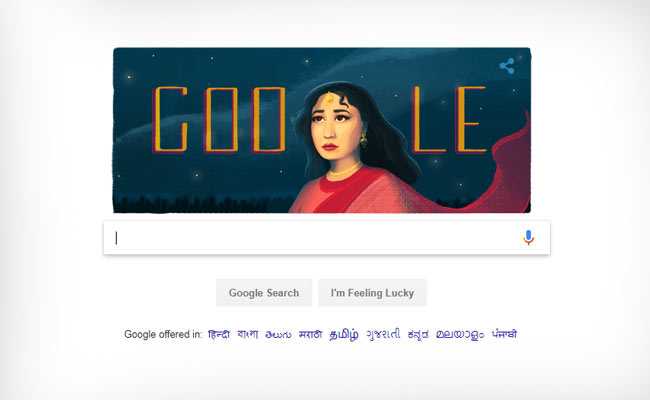 Google remembers Meena Kumari with special doodle