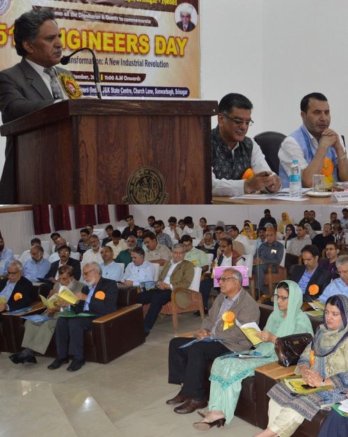 Ganai calls for promoting desirable professionalism among engineers
