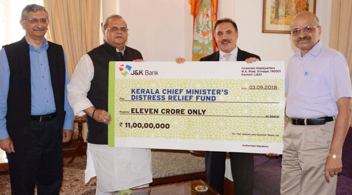 Governor advises JK Bank Chairman to consolidate bank’s functioning, clean up all bad debts