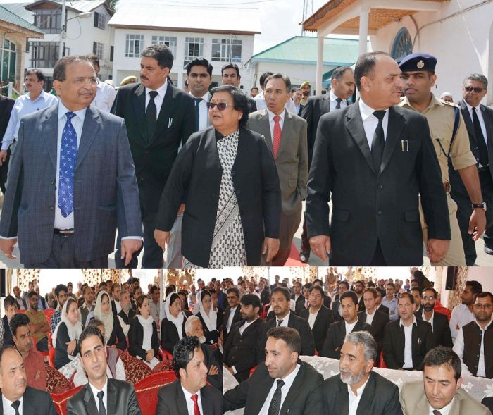 Chief Justice Gita Mittal visits District Court Complex Shopian, Kulgam