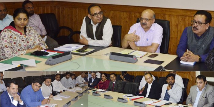 Chief Secretary reviews Rs 8000 Cr initiative to be implemented through JKIDFC