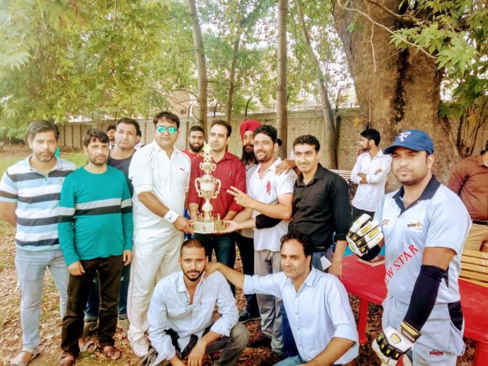 Cluster University Srinagar Professors XI crushes Journalism Dept to lift title