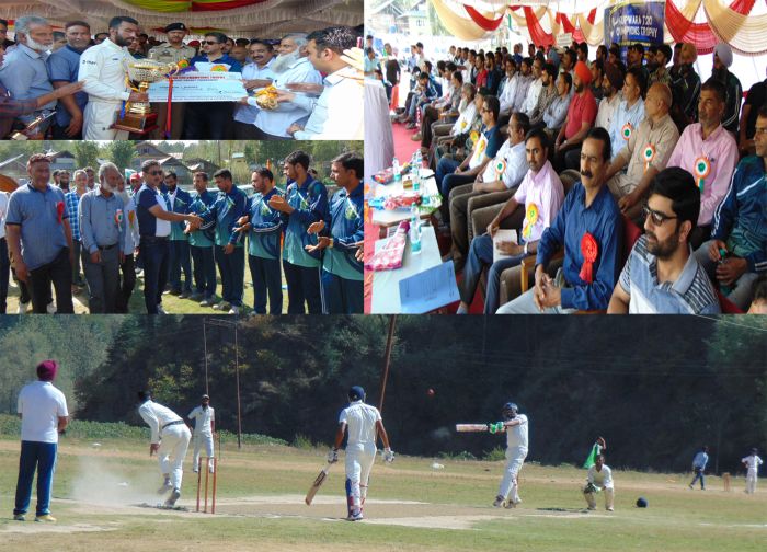 DDC inaugurates Kupwara T20 champions trophy 2018