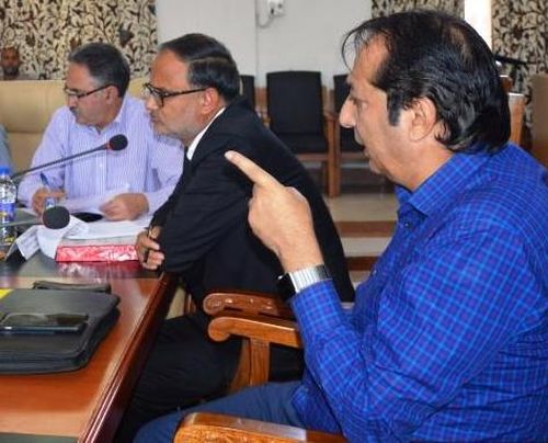 Div Com Kashmir reviews developmental scenario of Anantnag