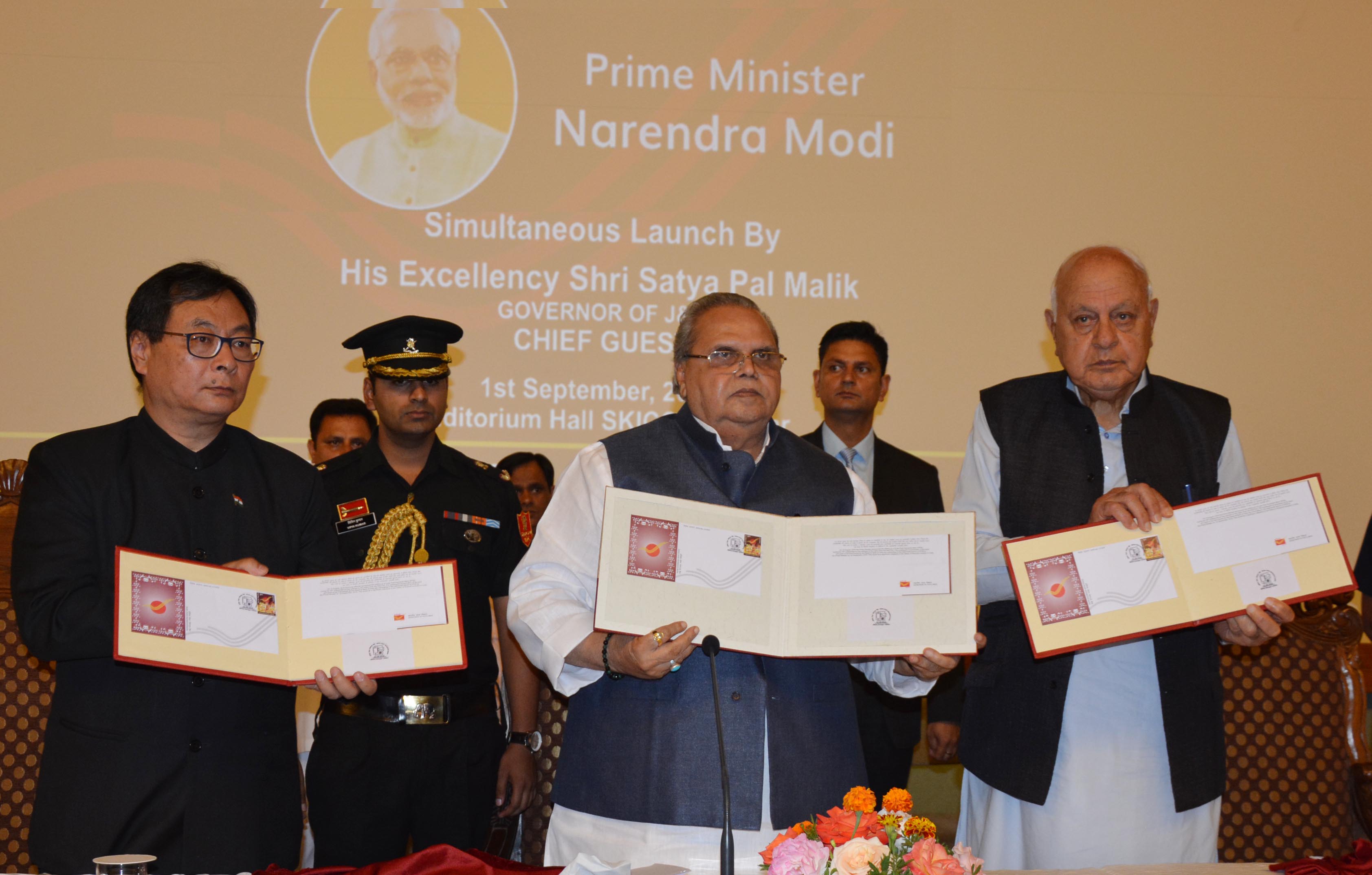 Governor launches India Postal Payments Bank in J&K
