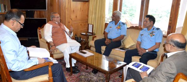 Air Marshal briefs Governor