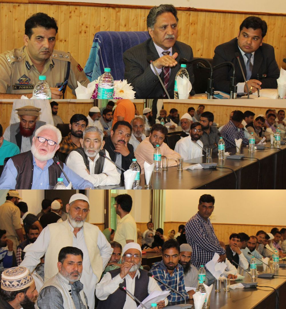 Ganai for ensuring responsive administration at grassroots level