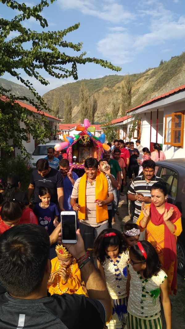 Janmashtmia celebrated in Veerwan colony Baramulla