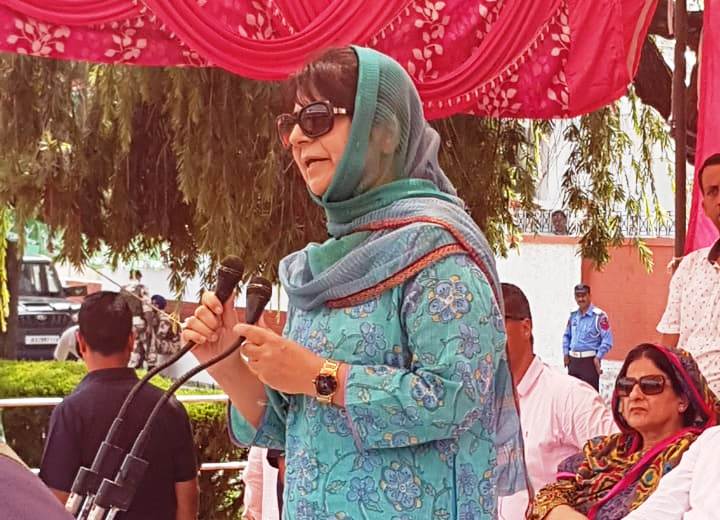 Economic packages won’t bring peace to Kashmir, reconciliation will: Mehbooba