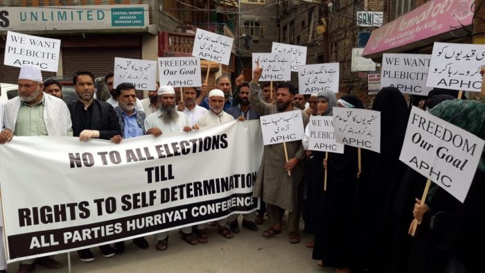 Hurriyat G launches anti-election campaign