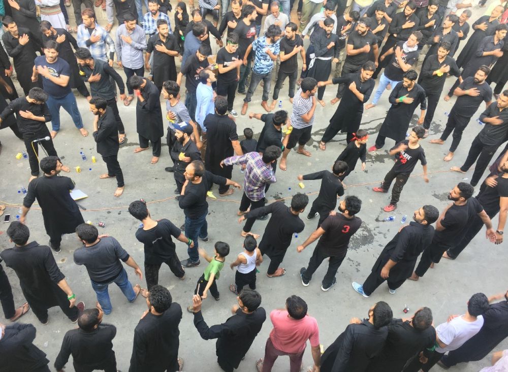 Ashura processions witness pro-freedom stuff in Budgam
