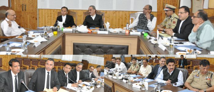 State Level Mediation Training Workshop: Justice Magrey reviews arrangements