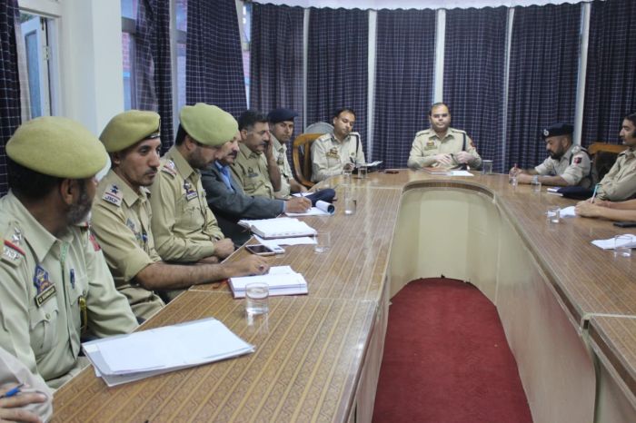 Police held Muharram and local body polls meeting in Kargil