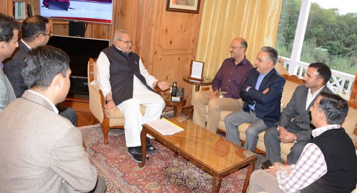 Office bearers of KAS Association meet Governor