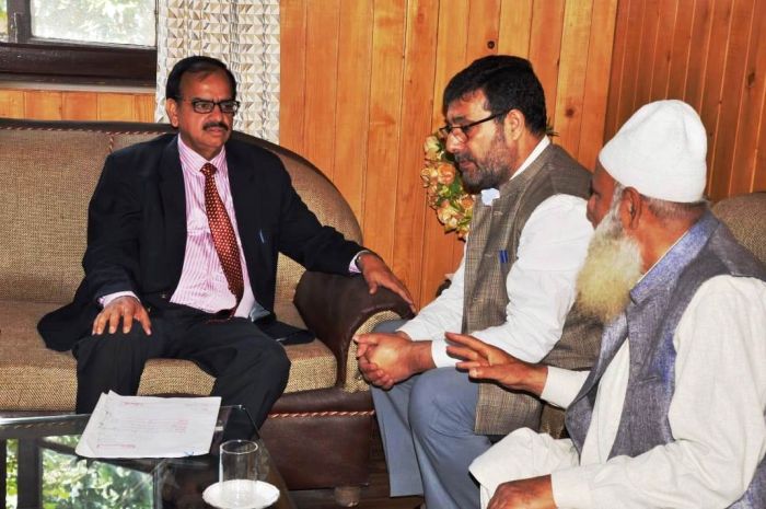 President Chamber of Commerce Kashmir meets PCCF Forests