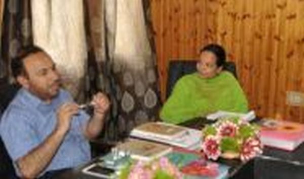 Secy Floriculture reviews departmental working