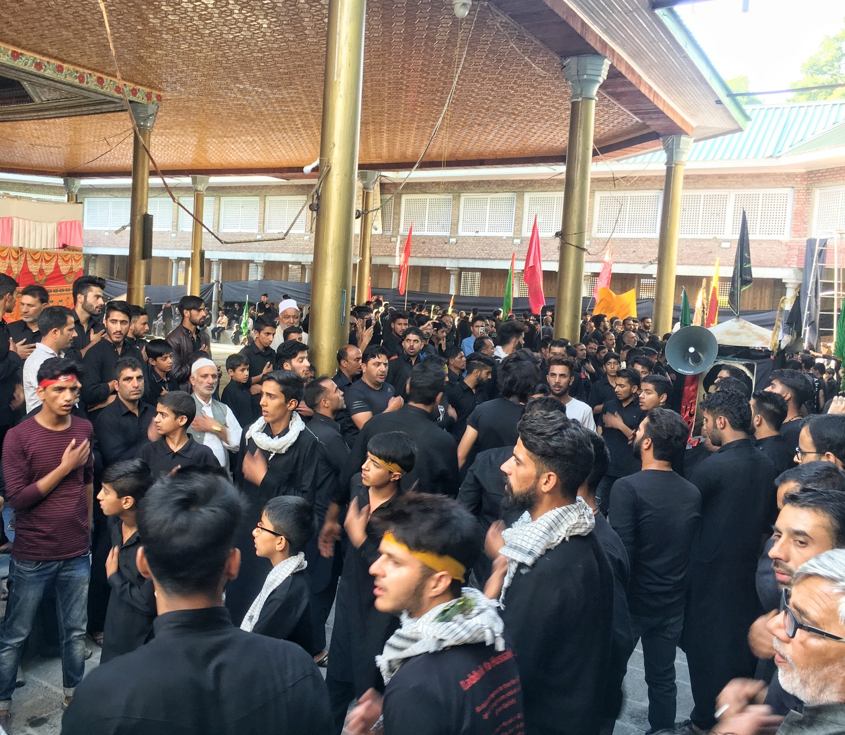 Thousands participate in 9th Muharram processions across Kashmir