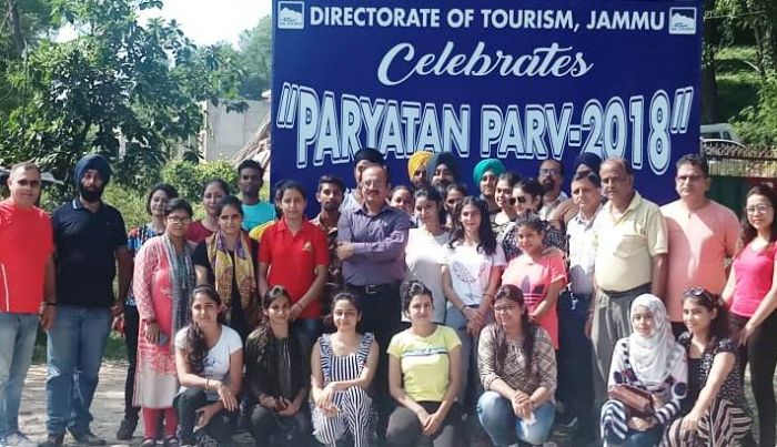 Tourism Department organizes one day hiking camp at Samba
