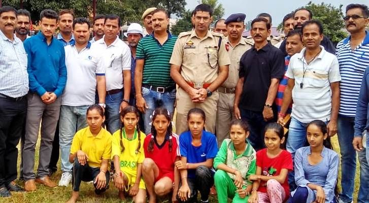 Under-14 girls athletic meet held at Udhampur
