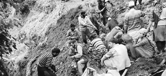 Five of family killed as landslide buries mud house in Doda